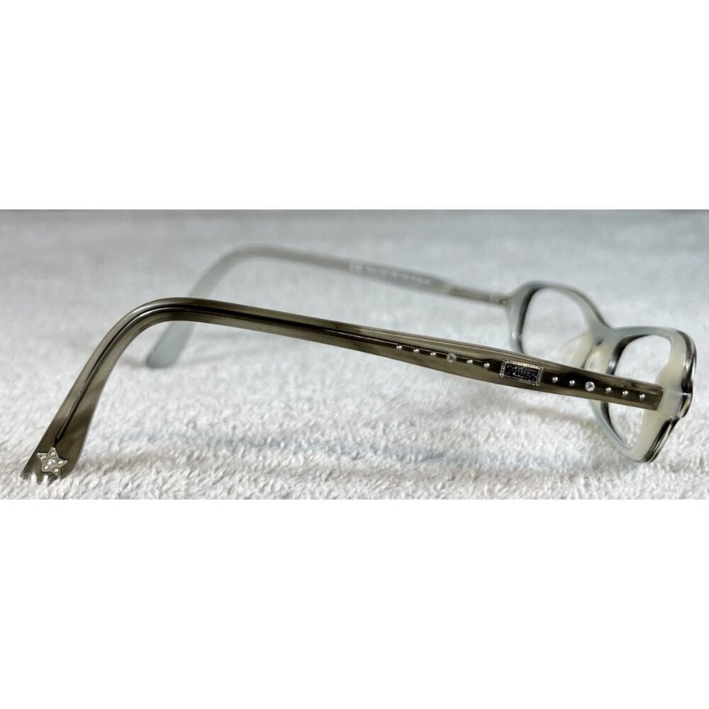 Juicy Couture Italy ZOE 0JQV Light Gray Rectangular Eyeglasses Frames 49-16-135 - Picture 3 of 9
